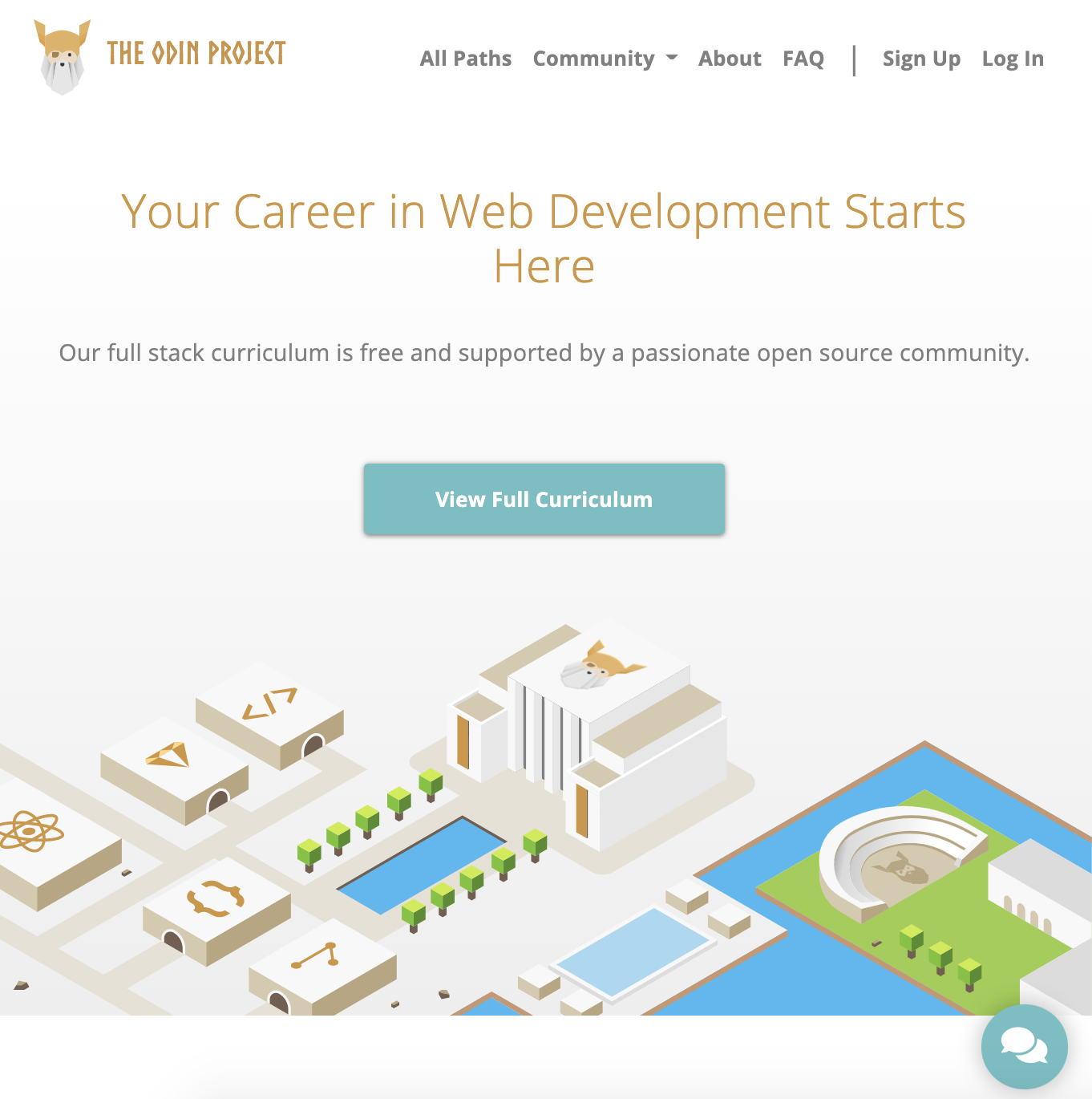 theodinproject-landing-page